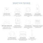 Baby Shower Bundle | Complete Silicone Baby Feeding Gift Set with Bottle Warmer, Bowls, Spoons & Snack Cups