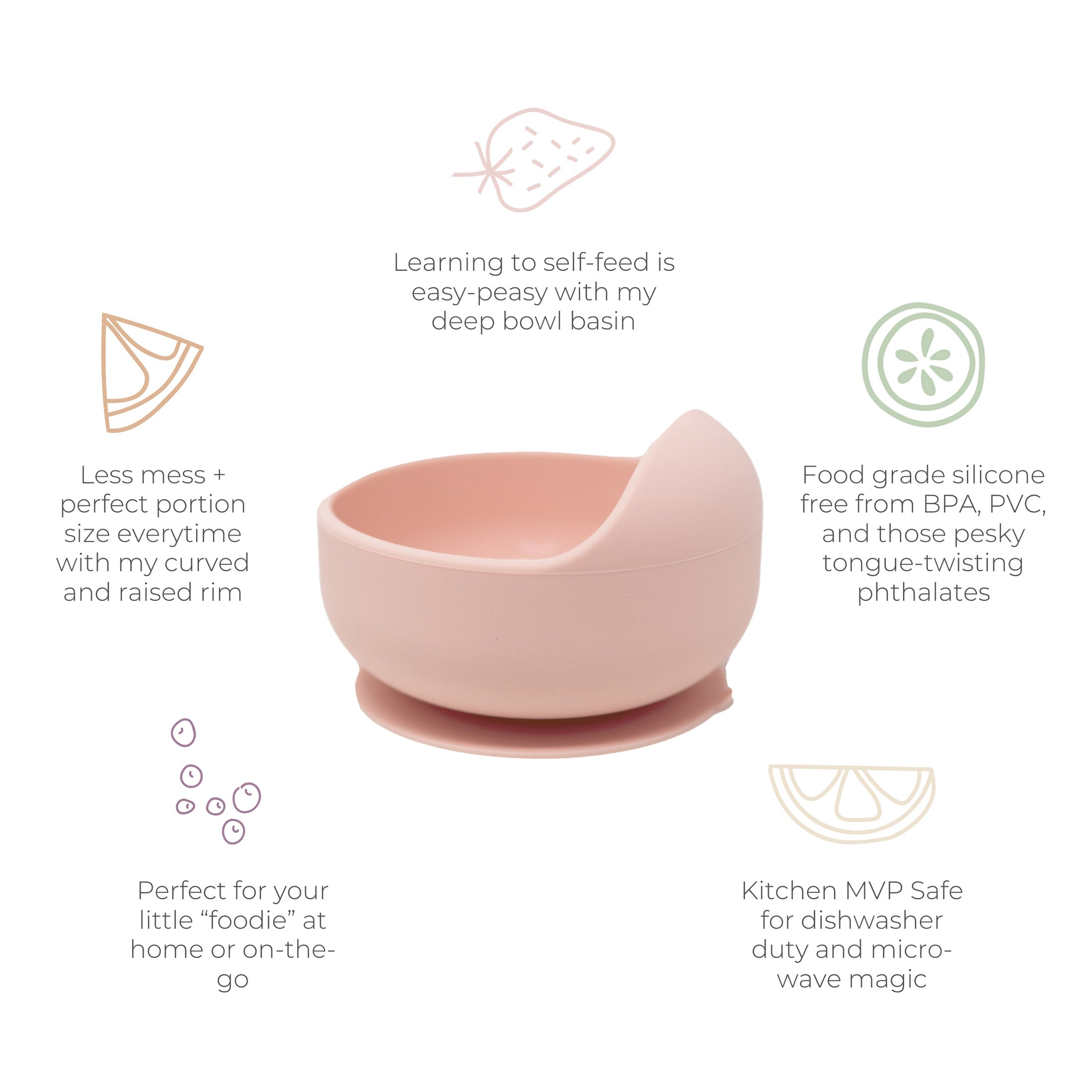 Baby Shower Bundle | Complete Silicone Baby Feeding Gift Set with Bottle Warmer, Bowls, Spoons & Snack Cups