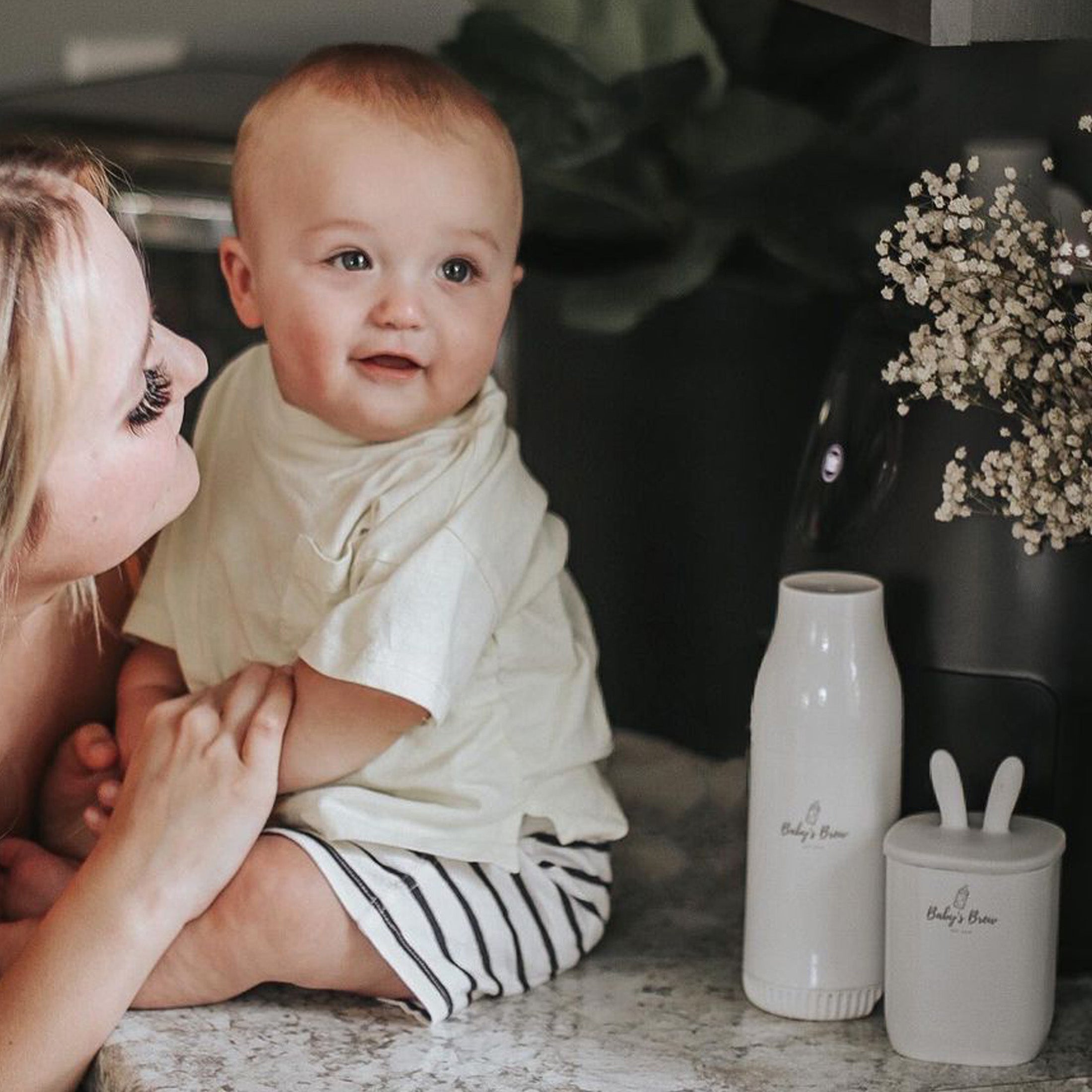 Baby’s Brew Portable Bottle Warmer Pro Set | Smart Travel Bottle Warmer for Breast Milk & Formula