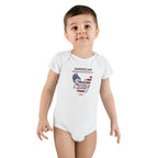 American Baby Onesie – Patriotic USA Flag Onesie (Semiquincentennial 2026)