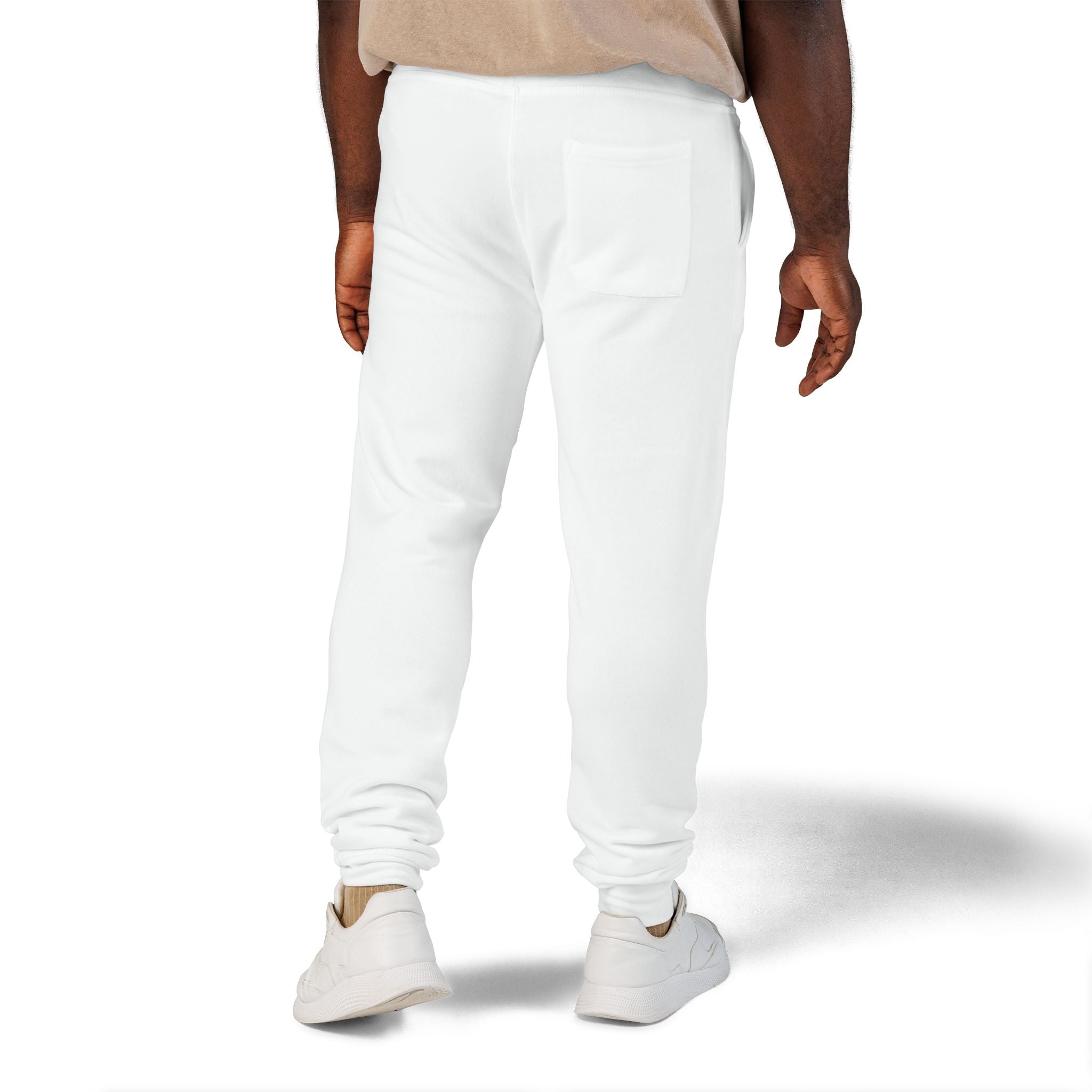 America 250 Sweatpants – Unisex Patriotic Fleece Joggers in White & Gray | USA Semiquincentennial 2026