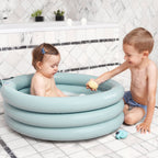 Babymoov Aquadots Inflatable Baby Bathtub & Paddling Pool | Portable 2-in-1 Newborn to Toddler Bath