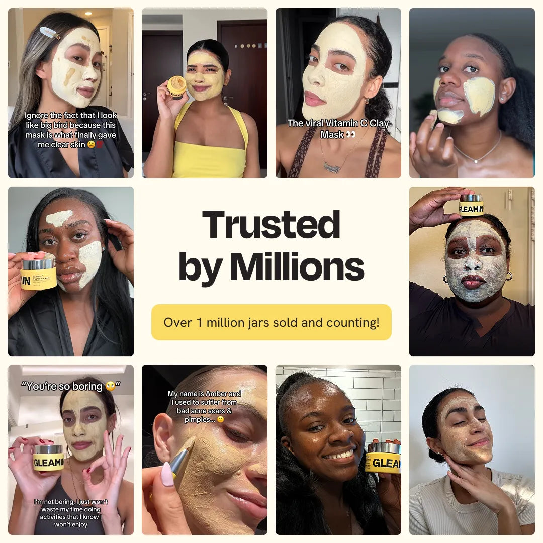 Jumbo Vitamin C Clay Mask | Brightening & Clarifying Face Mask with Turmeric