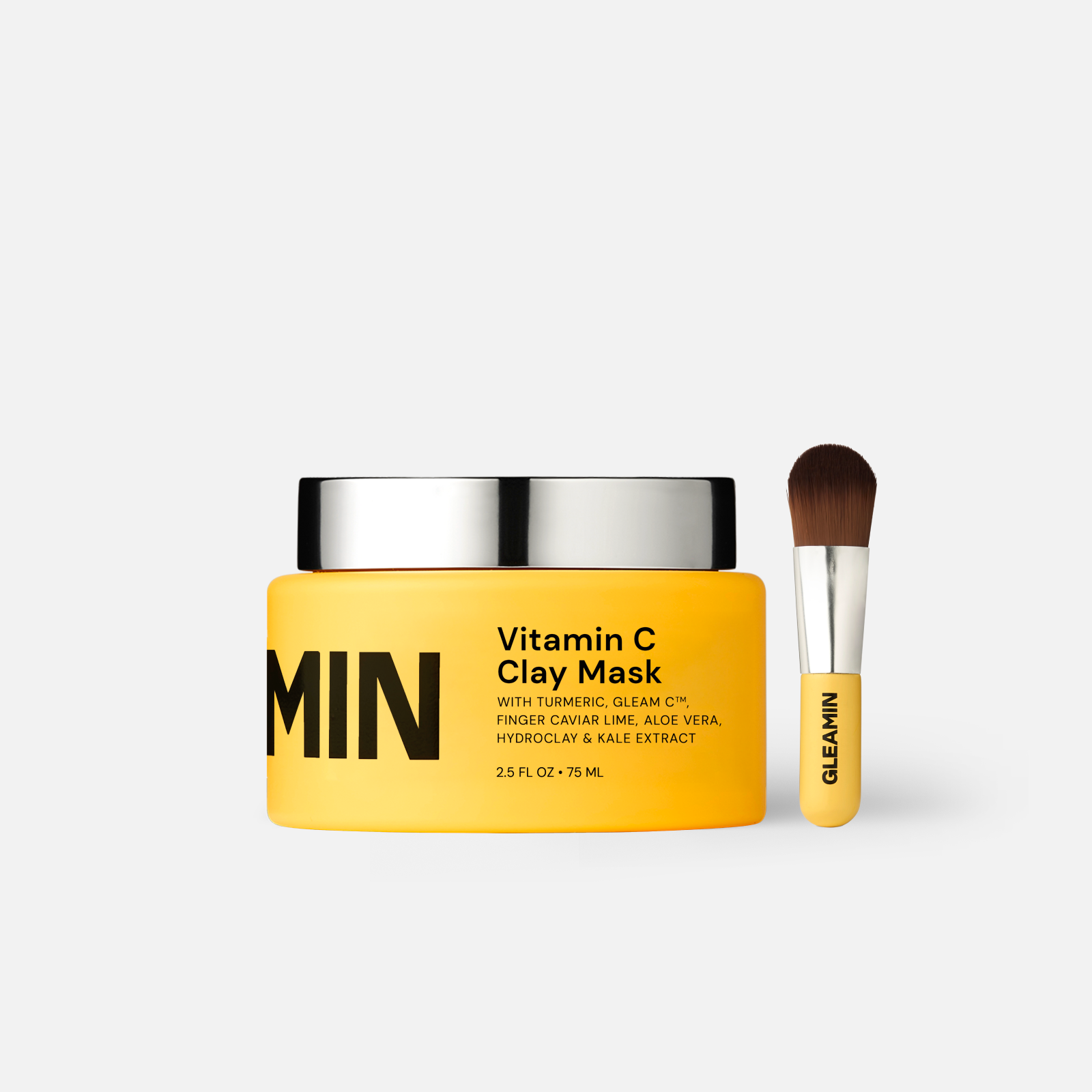 Vitamin C Clay Mask | Brightening & Clarifying Face Mask with Turmeric (regular size)